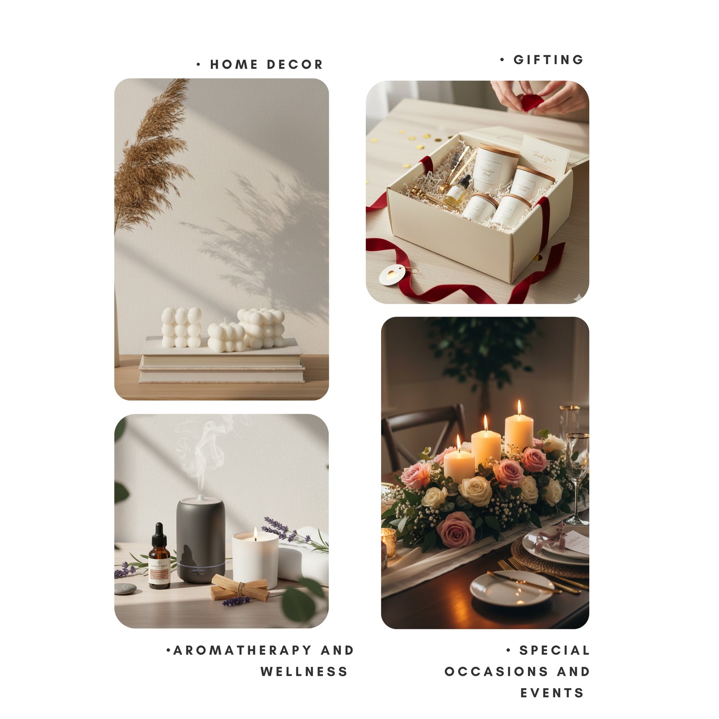 Flora Frost Scented Candle | Real Rose | Coconut-Soy Wax | 420g | Botanical-touch Candle