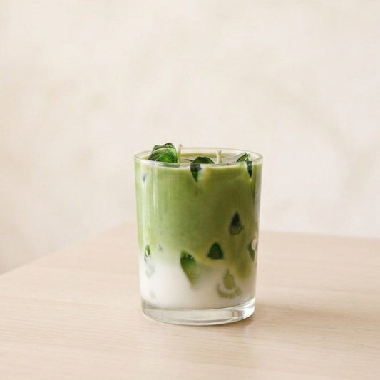 Iced Matcha Latte Scented Jar Candle