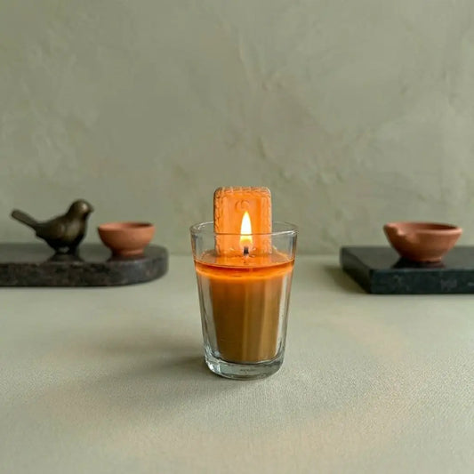 Chai (Tea) & Biscuit Scented Jar Candle
