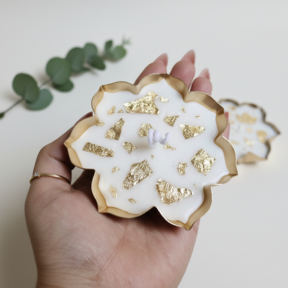 Lotus Urli Scented Candle | 75g-200g Each | Coconut-Soy Wax | Festive Decorative Candle