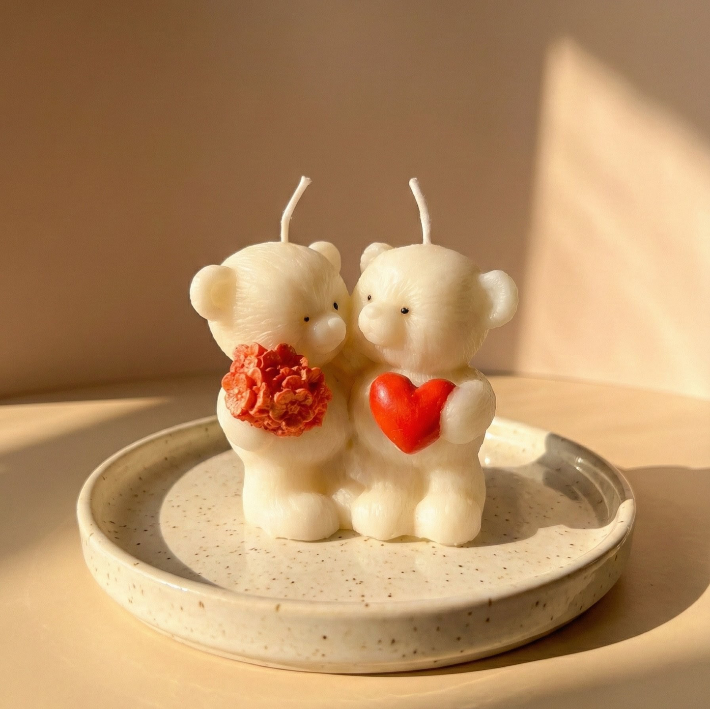 Cute Teddy Bear Scented Candle | Pure Soy Wax | 125g | Valentine Gift