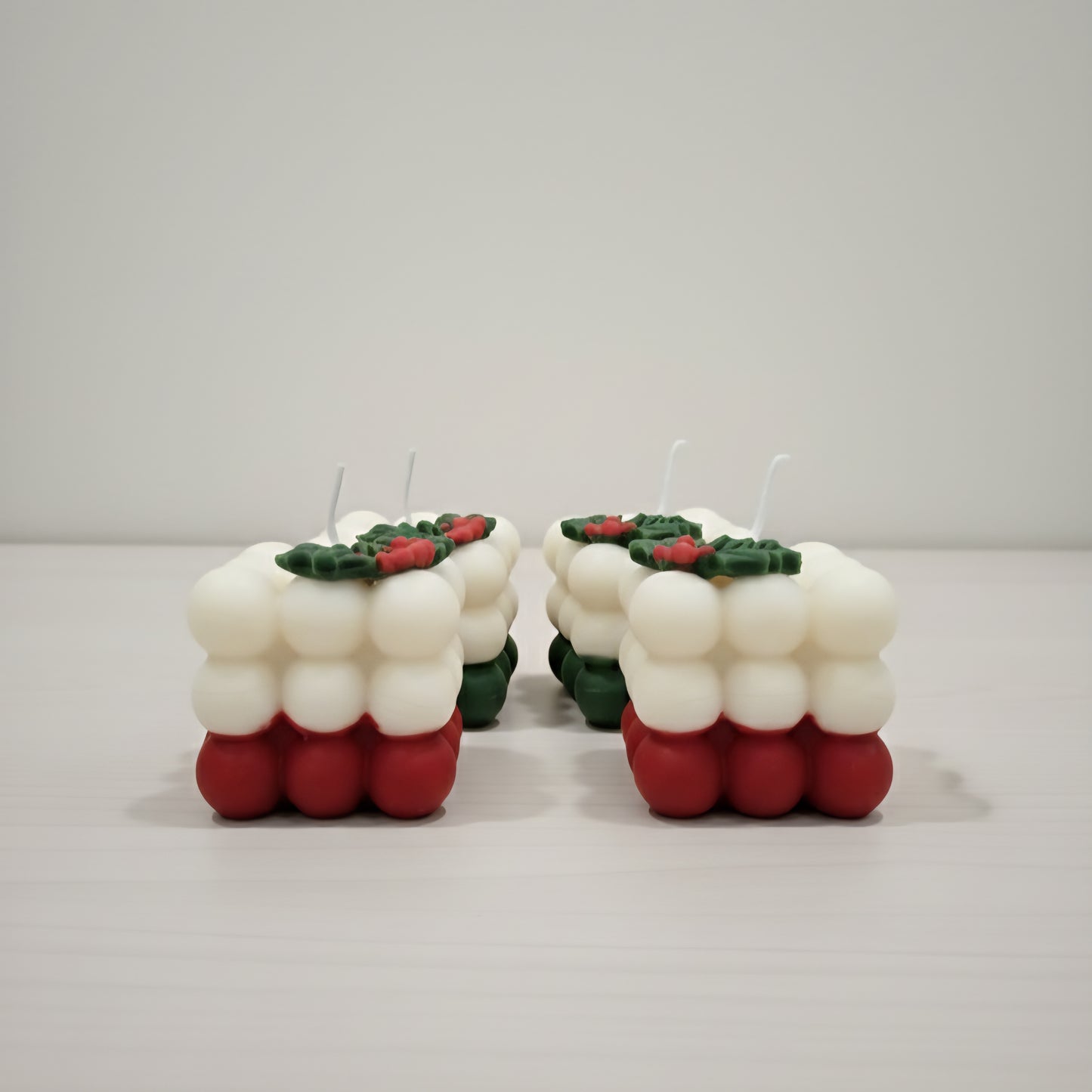 Big Bubble Scented Christmas Candle | Vanilla | Premium Soy Wax | Christmas Vibe