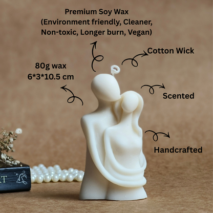 Dreamy Love Scented Candle | Soy Wax | 75g | Minimalist Design