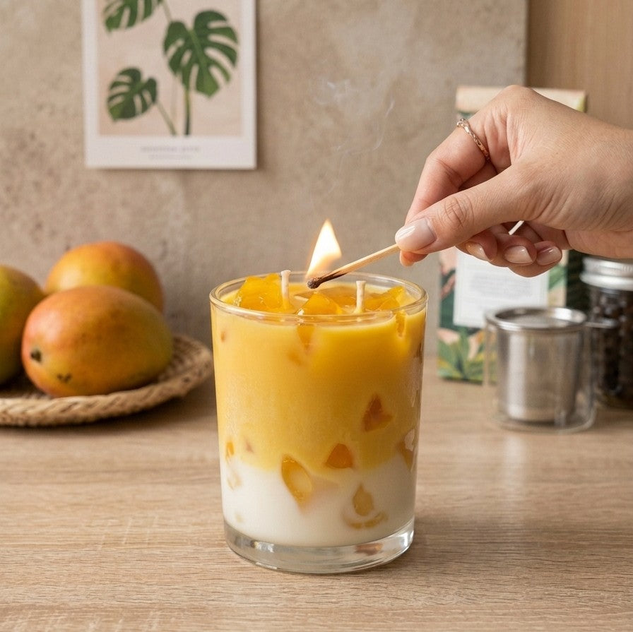 Mango Shake Scented Jar Candle