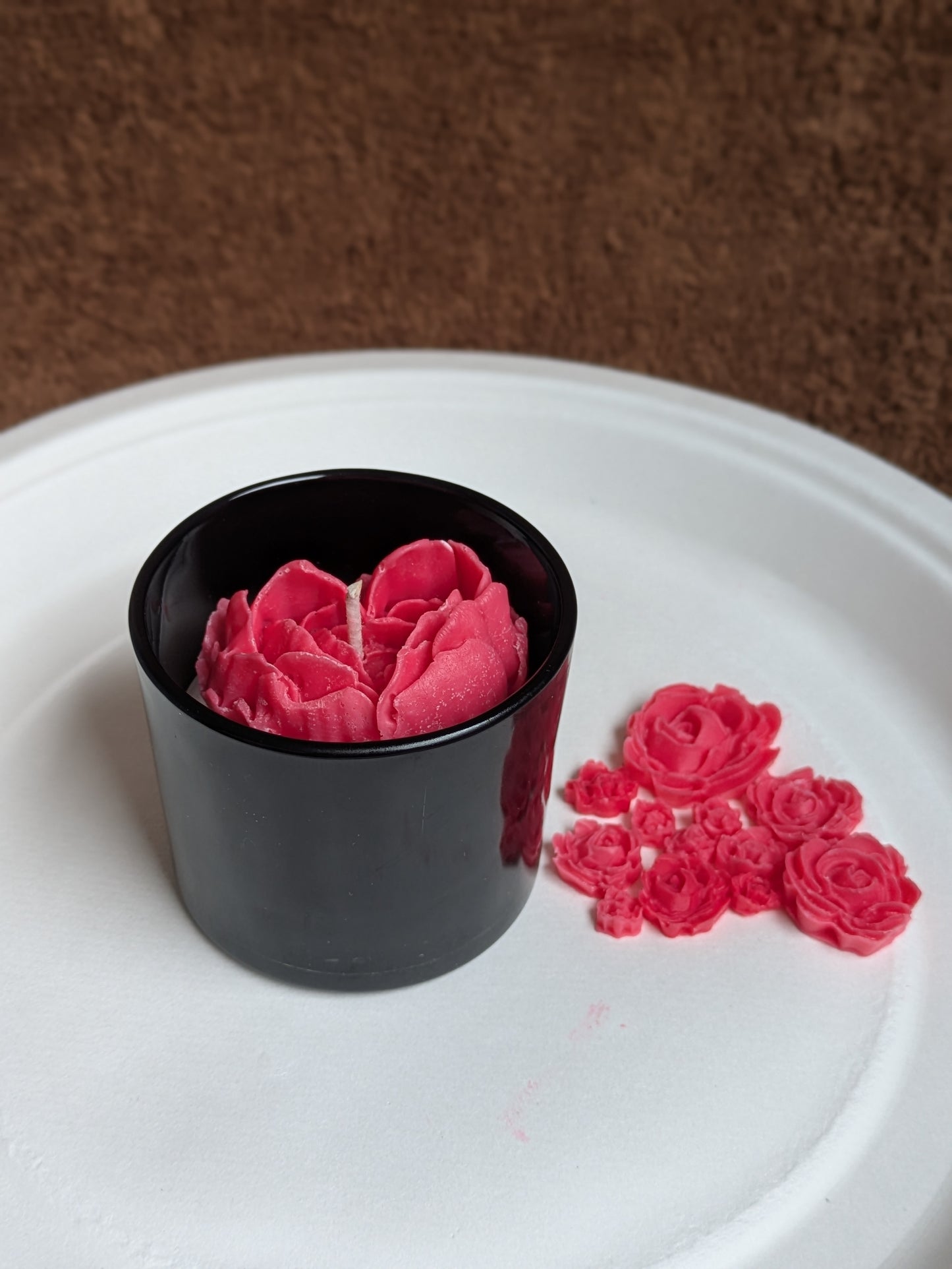 Jasmine Vanilla Heartbeat Scented Candle | Soy Wax Blend | 255g | Aromatic Jar Candle