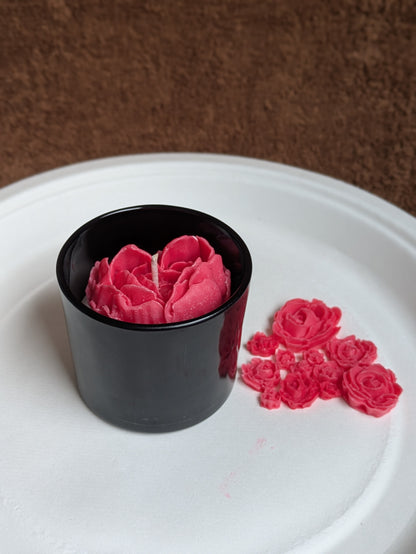 Jasmine Vanilla Heartbeat Scented Candle | Soy Wax Blend | 255g | Aromatic Jar Candle
