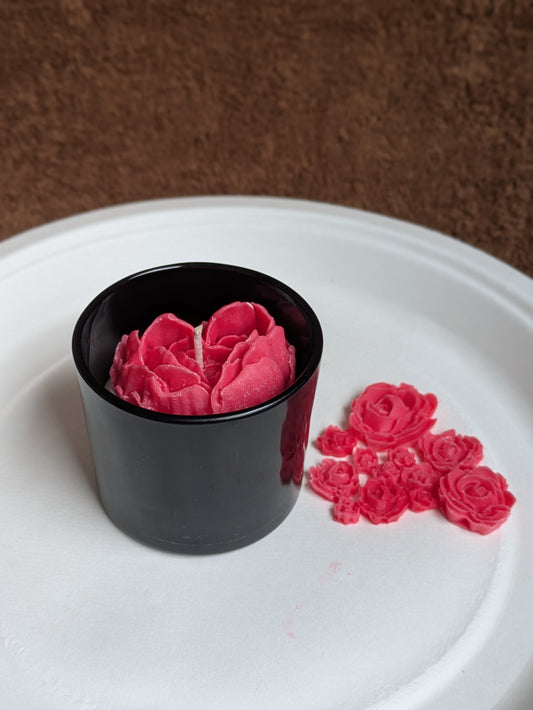 Jasmine Vanilla Heartbeat Scented Candle | Soy Wax Blend | 255g | Aromatic Jar Candle