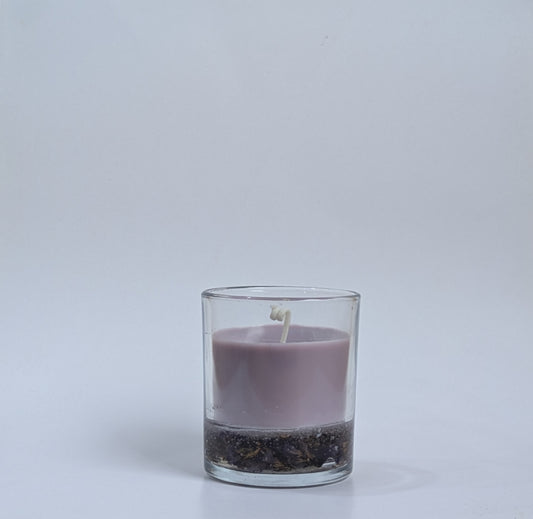 Lilac Moonlight Scented Candle | Ivory Jar | Coconut-Soy Wax | 380g | Minimalist Design
