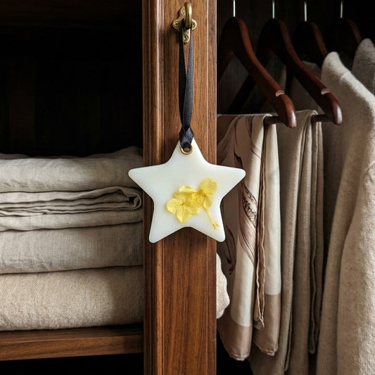 Wax Sachet Tablet | Natural Air Freshener | Pack of 3 | Dried Flowers