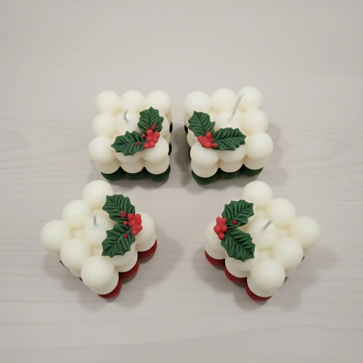 Big Bubble Scented Christmas Candle