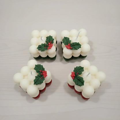 Big Bubble Scented Christmas Candle