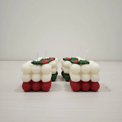 Big Bubble Scented Christmas Candle
