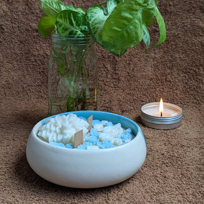 Ceramic Garden Reverie Scented Candle - igniquecandles