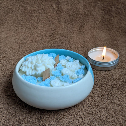 Ceramic Garden Reverie Scented Candle - igniquecandles