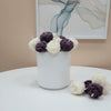 Ceramic Scented Bouquet Jar with Flower Melts