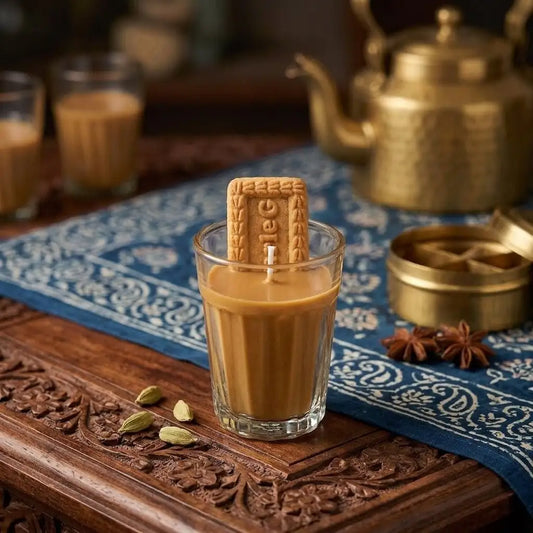 Chai (Tea) & Biscuit Scented Jar Candle