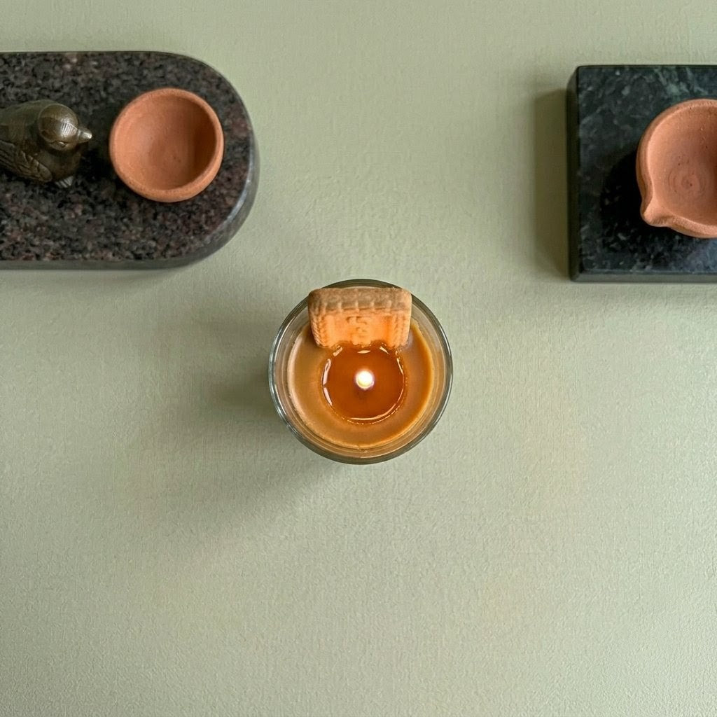 Chai (Tea) & Biscuit Scented Jar Candle
