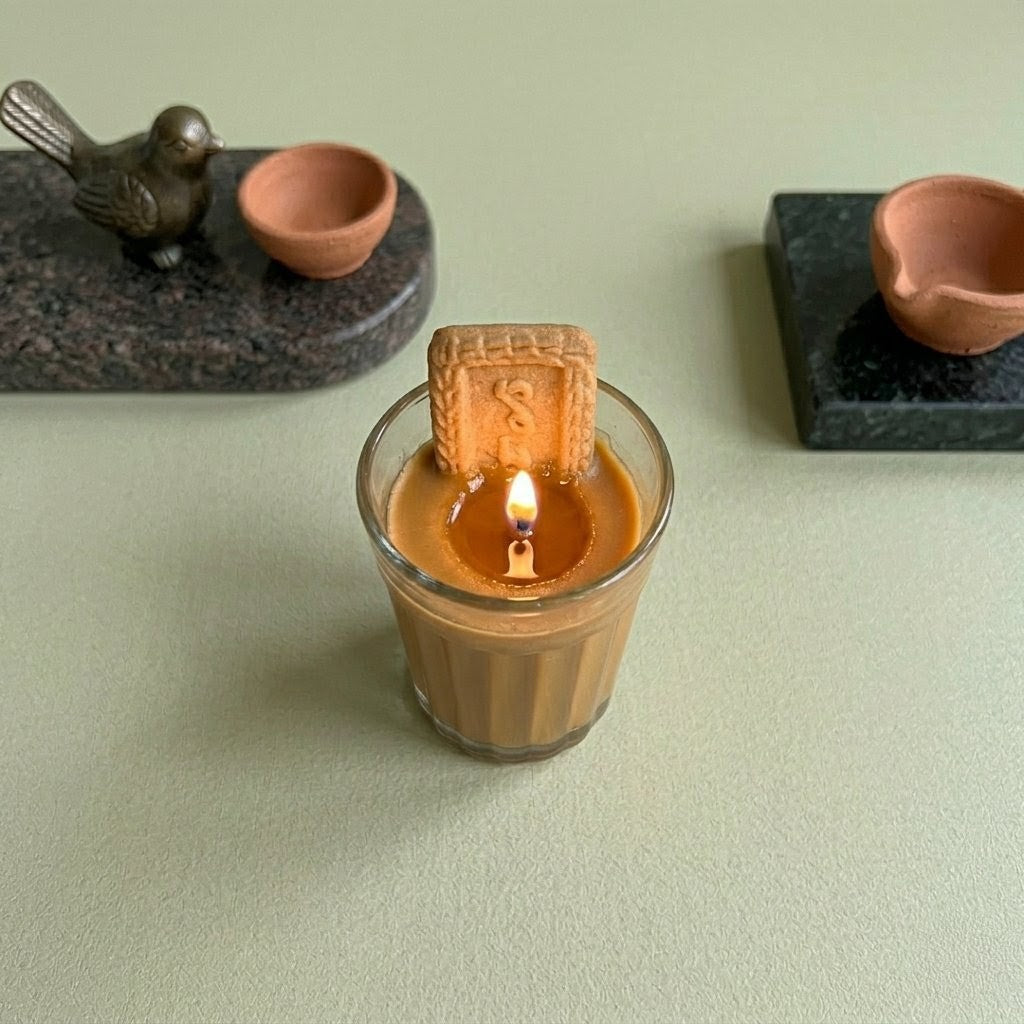 Chai (Tea) & Biscuit Scented Jar Candle
