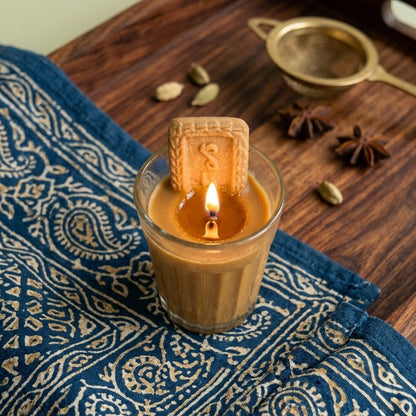 Chai (Tea) & Biscuit Scented Jar Candle