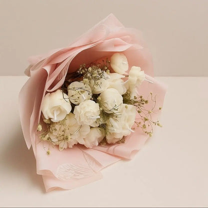 Ivory Scented Bouquet Candle
