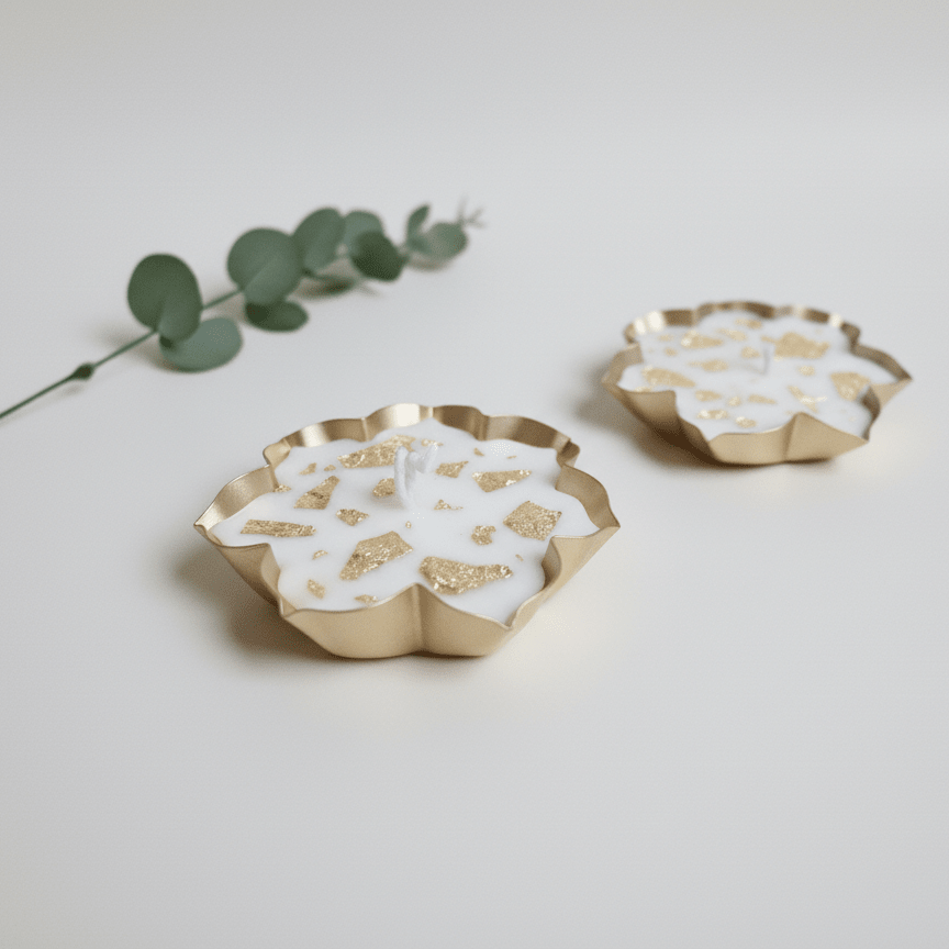 Lotus Urli Scented Candle - igniquecandles