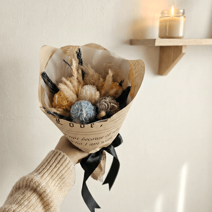 Multicolor Rose Ball Scented Bouquet Candle - igniquecandles