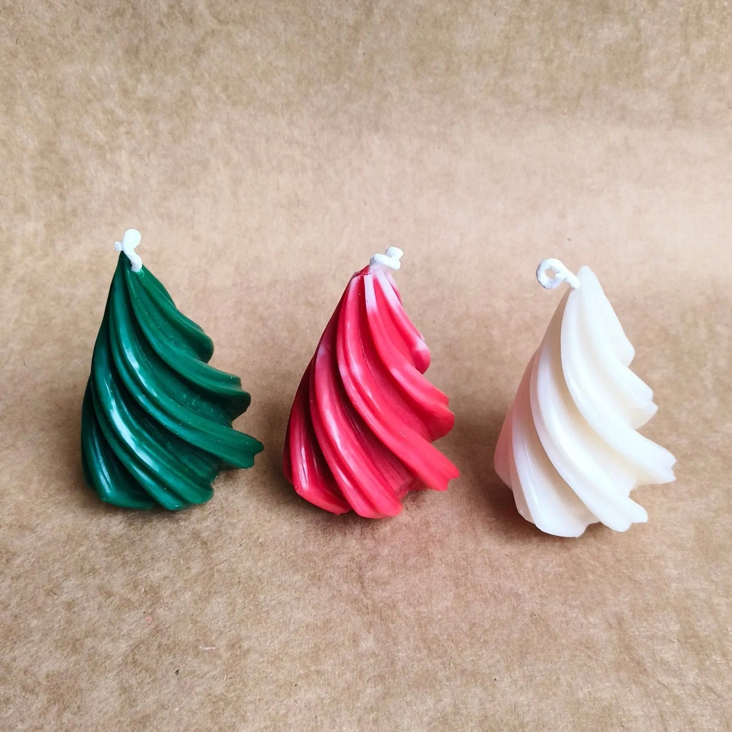 Spiral X-mas Tree Scented Candle