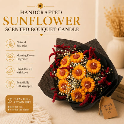 Sunflower Scented Bouquet Candle