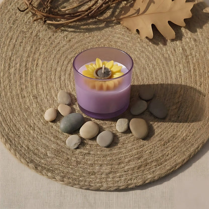 Sunshine Blossom Scented Jar Candle