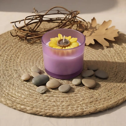 Sunshine Blossom Scented Jar Candle