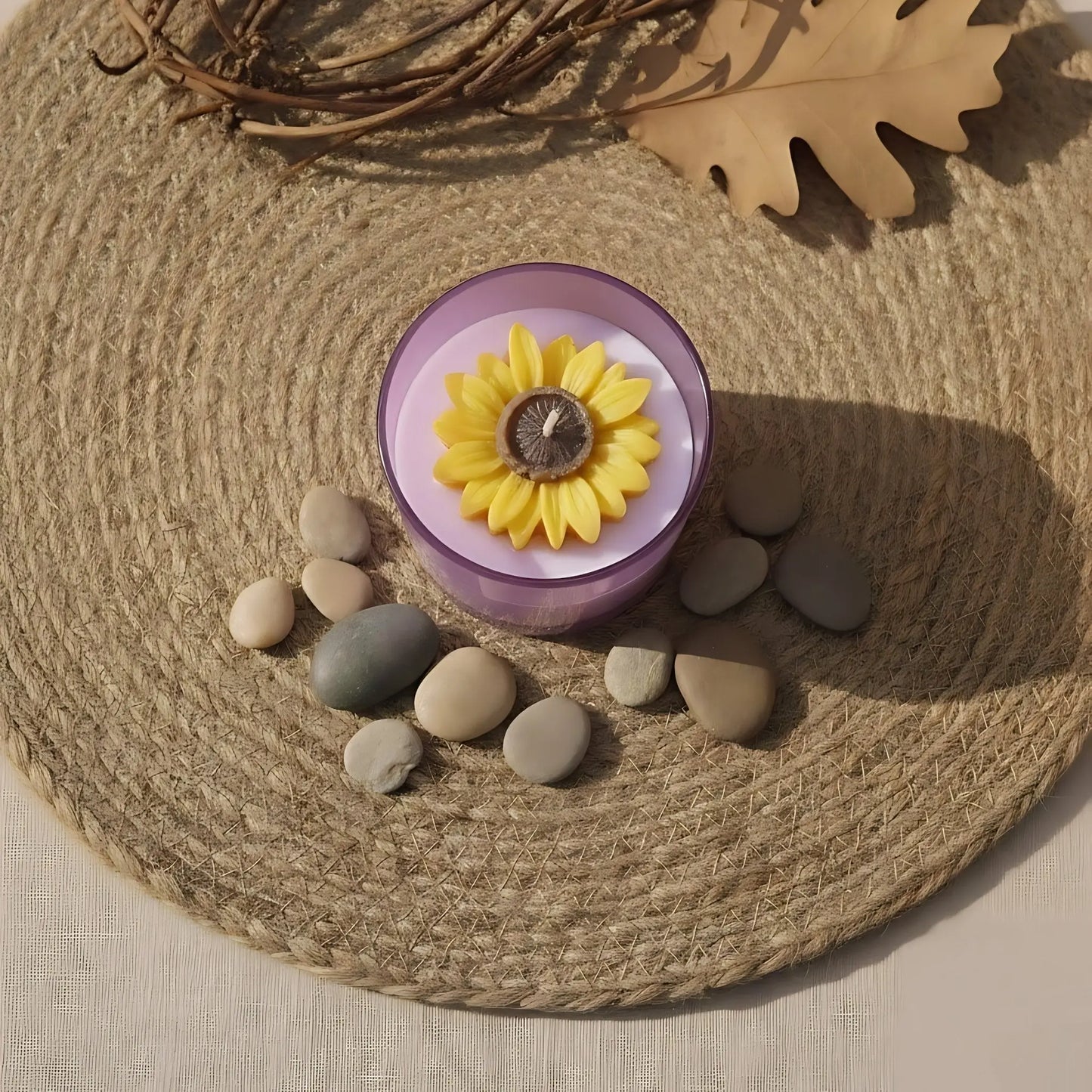 Sunshine Blossom Scented Jar Candle