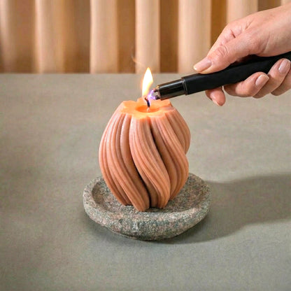 Swirl Twirl Scented Candle (Free) - igniquecandles