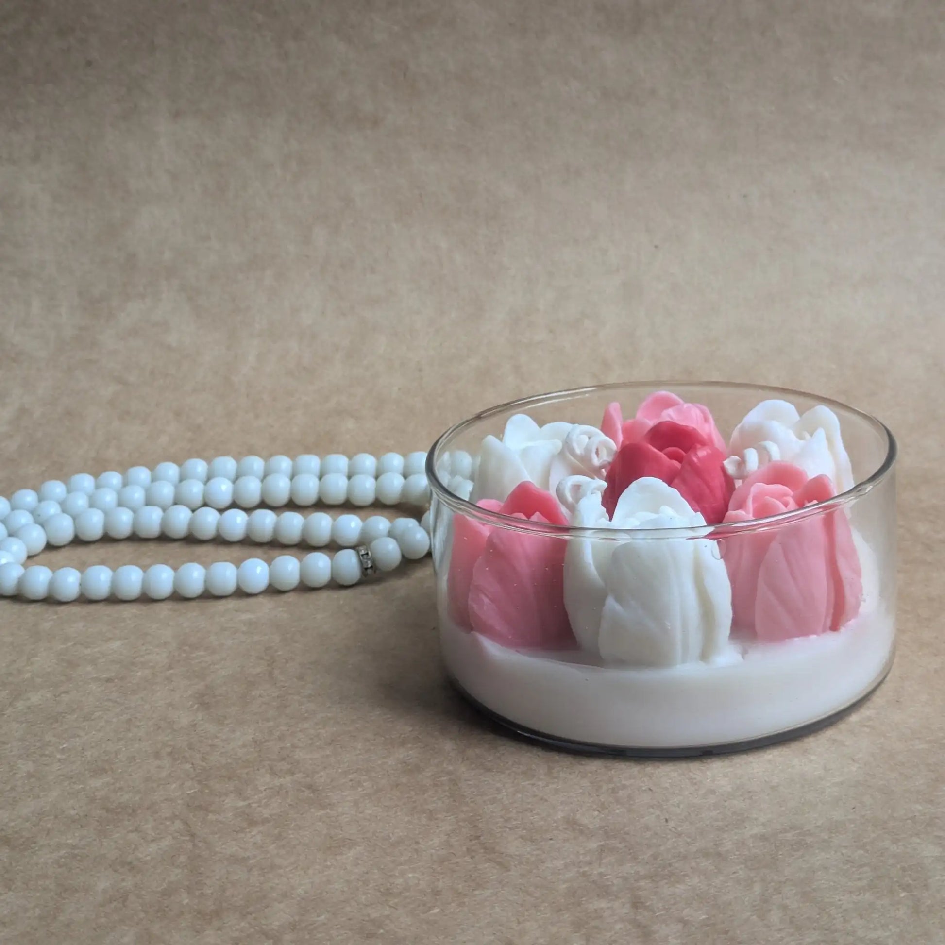 Tulips Meadow Scented Candle | Bowl Jar - igniquecandles