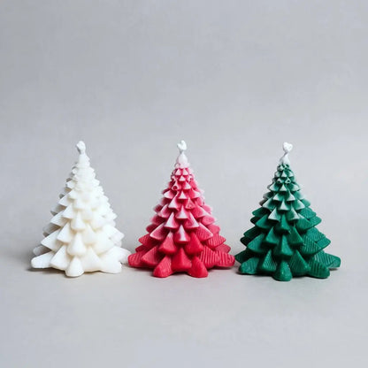 X-mas Tree with Snow Effect Scented Candle