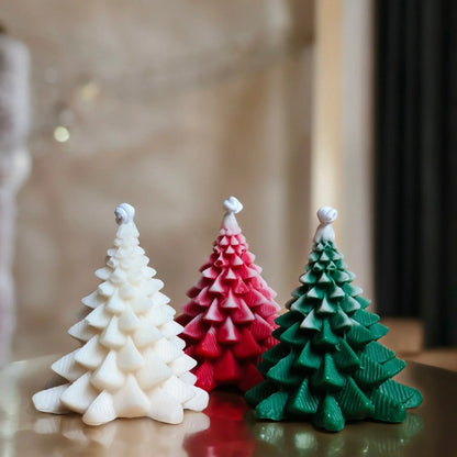 X-mas Tree with Snow Effect Scented Candle