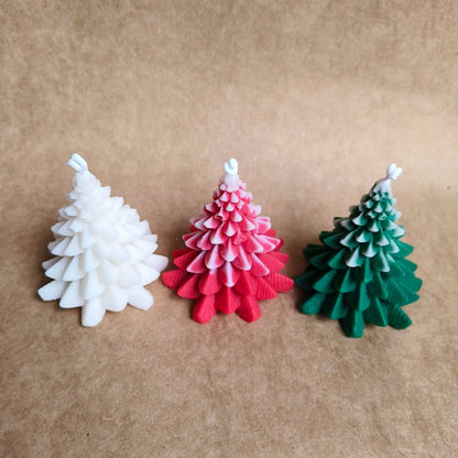 X-mas Tree with Snow Effect Scented Candle